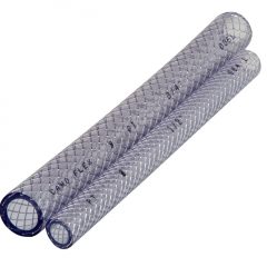 Perfil Mangueira de PVC Cristal Trançada